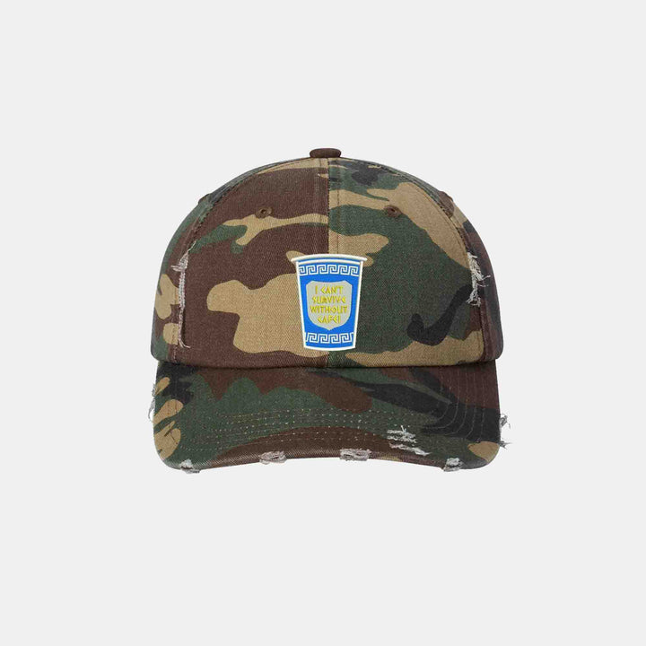 Can't Survive Without Café Flats & Caps