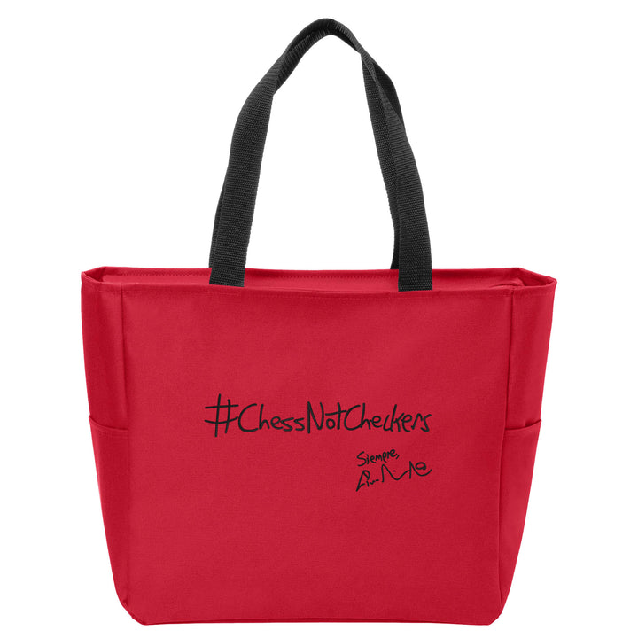 Chess Not Checkers Tote Bag