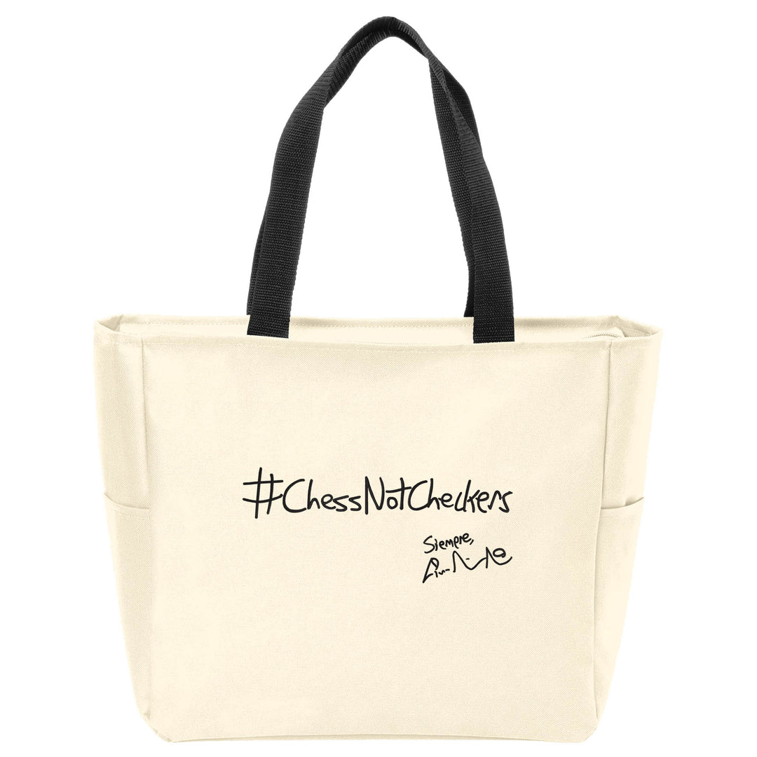 Chess Not Checkers Tote Bag
