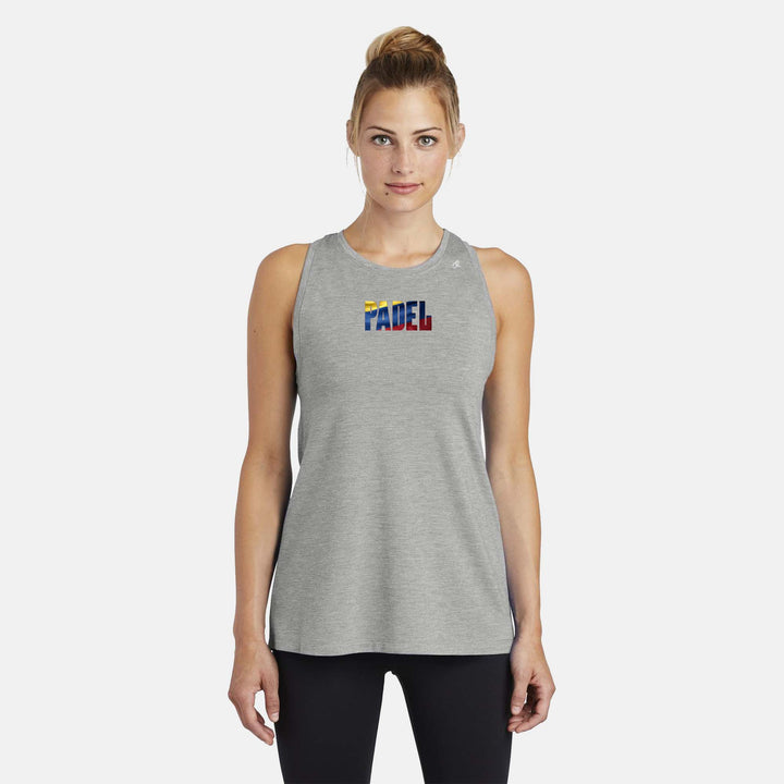 Padel Flags Ladies Moisture Wicking Racerback Tank - LATAM Region