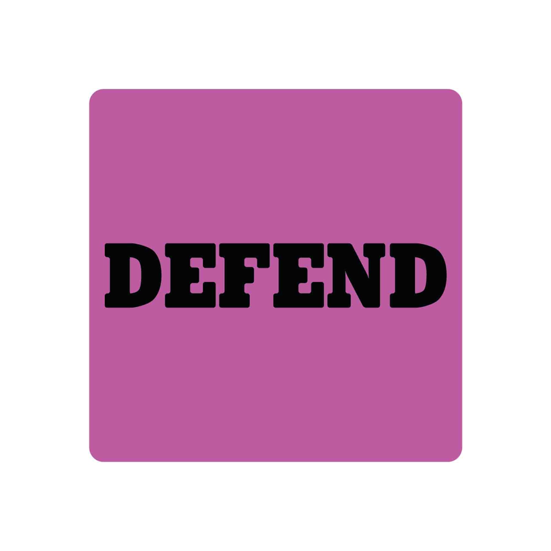 Defend The Ridge Sticker DEFEND- 3