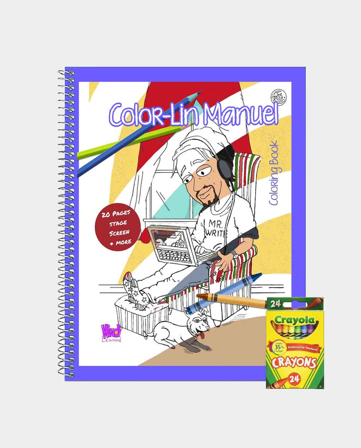 Color-Lin-Manuel Doodles! Coloring Book