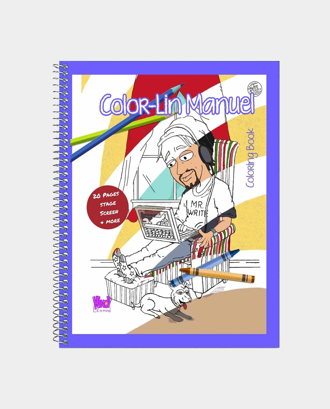 Color-Lin-Manuel Doodles! Coloring Book