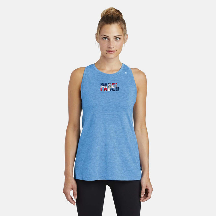 Padel Flags Ladies Moisture Wicking Racerback Tank - LATAM Region