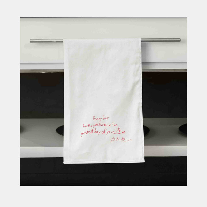 Every Day Has Potential Dish Towels (pair)