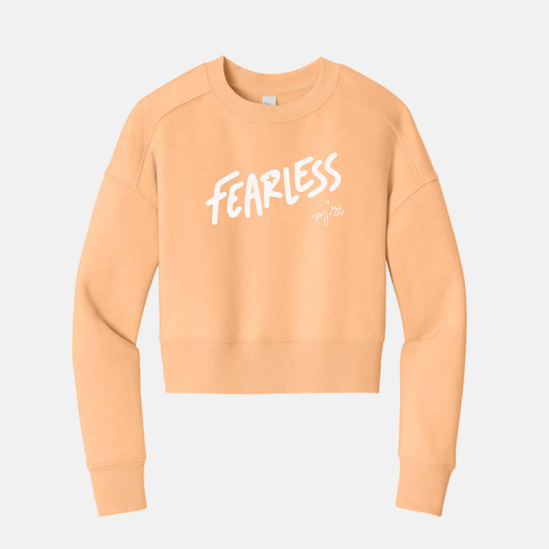 Fearless Ladies Cropped Sweatshirt