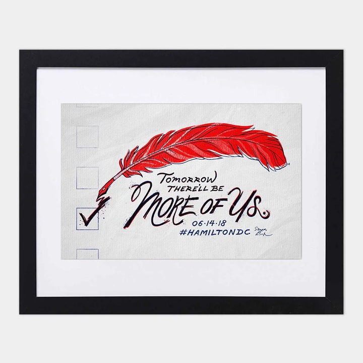 Hamilton DC "More Of Us" 8"x10" Art Print