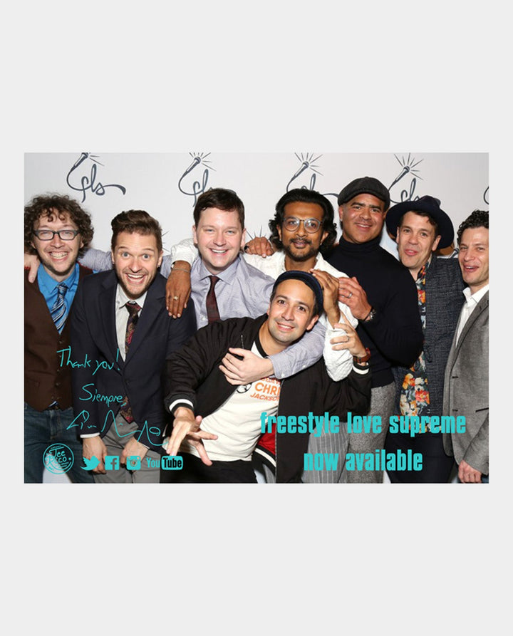 Lin-Manuel March '19 5X7 Thank You Card - Freestyle Love Supreme