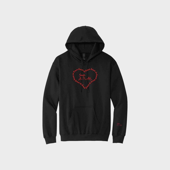 Love is Love Heart Signature Hoodies