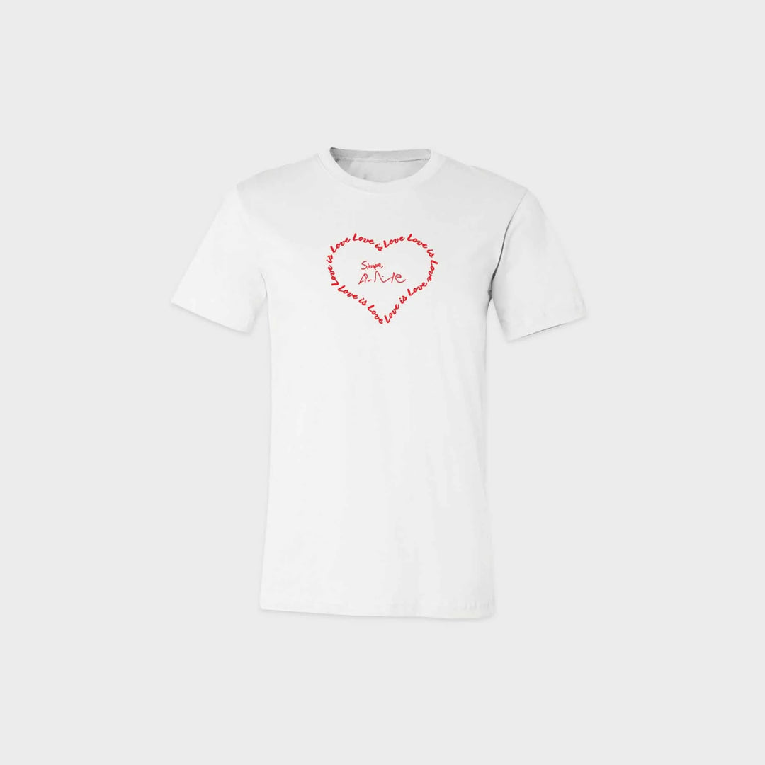 Love is Love Heart Unisex Crew