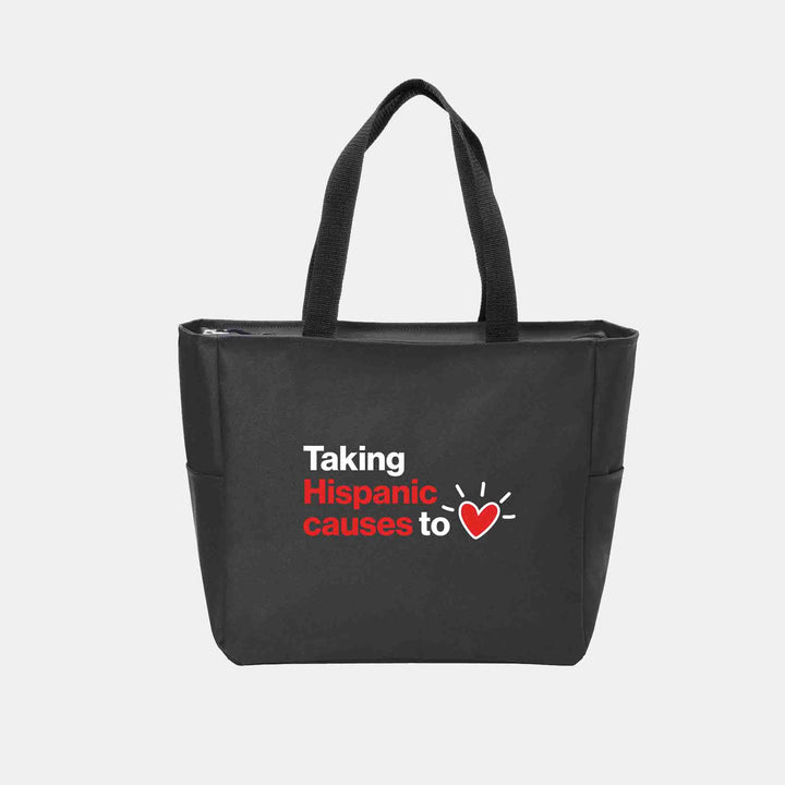 Hispanic Federation Heart Tote Bags