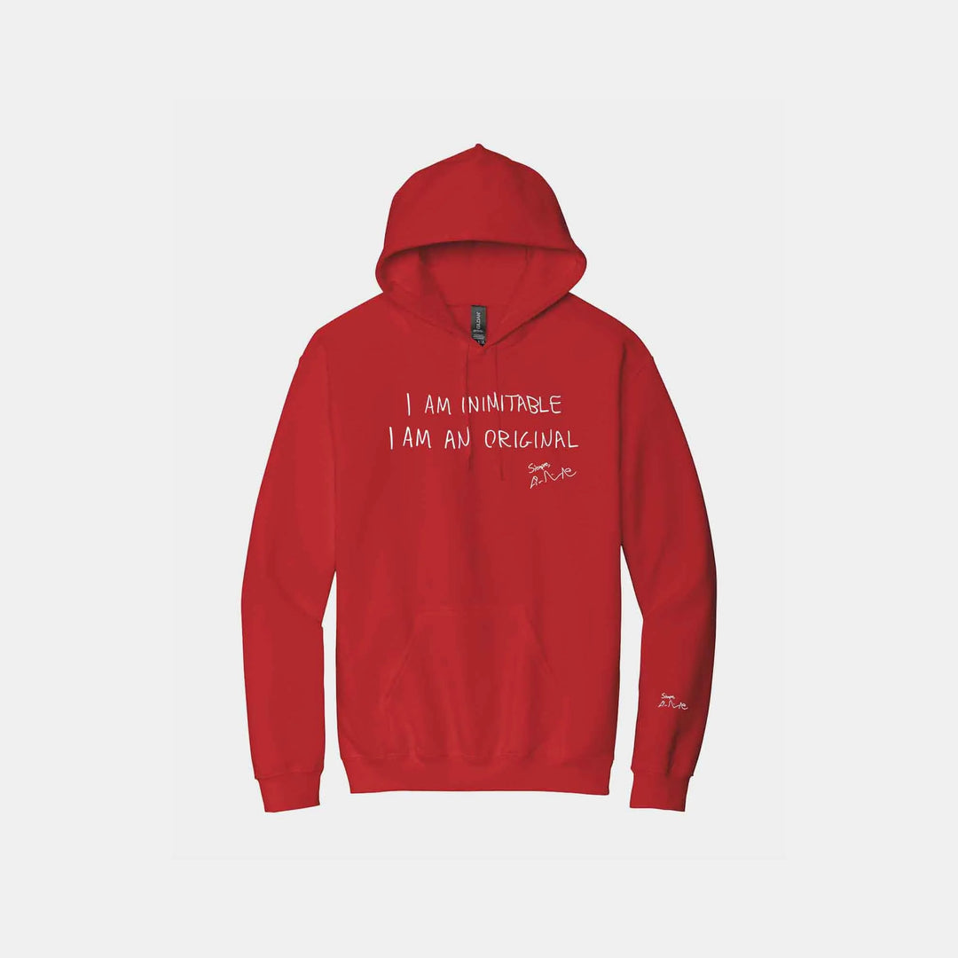 I Am Inimitable Signature Hoodies