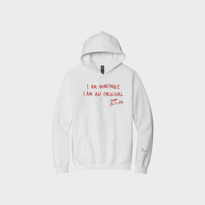I Am Inimitable Signature Hoodies