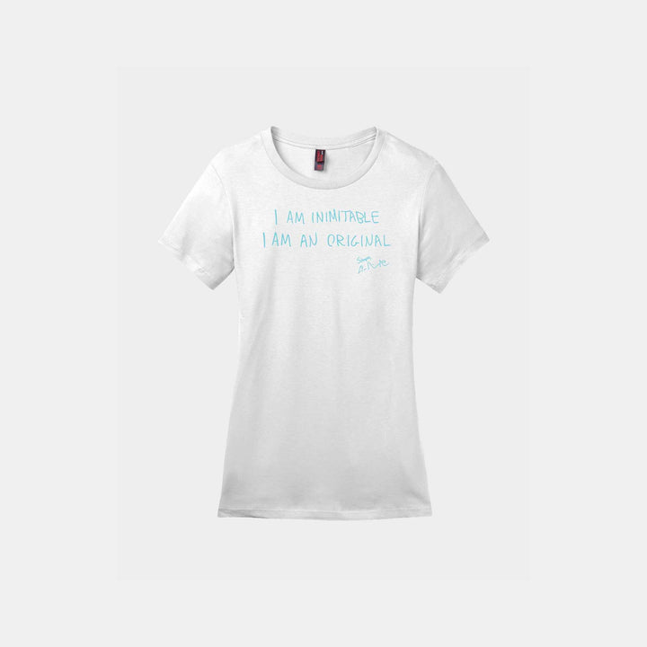 I Am Inimitable Ladies Crew