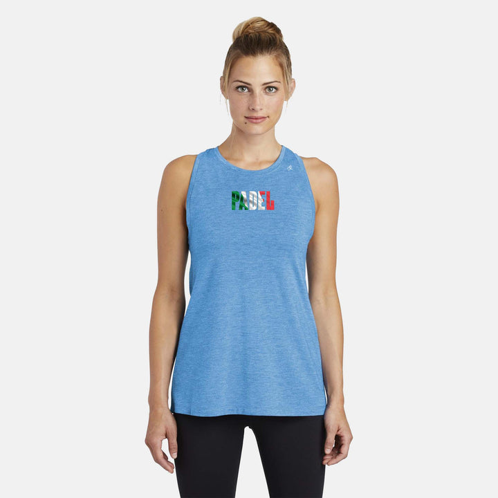 Padel Flags Ladies Moisture Wicking Racerback Tank - EMEA Region & USA