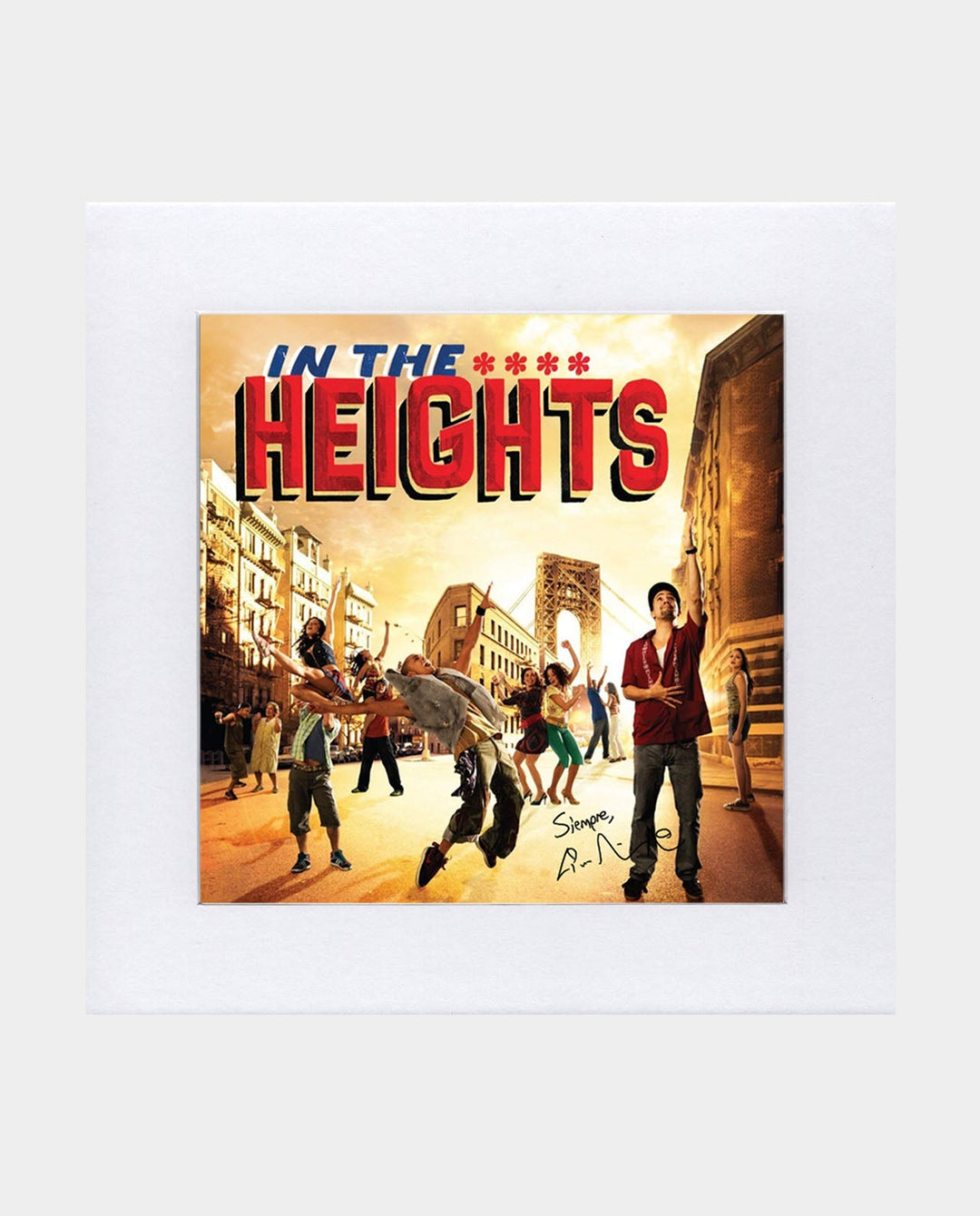 In the Heights Cover Art Print 8"8"