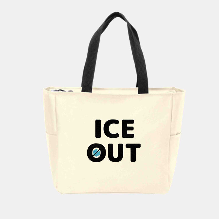 ICE OUT Tote Bag