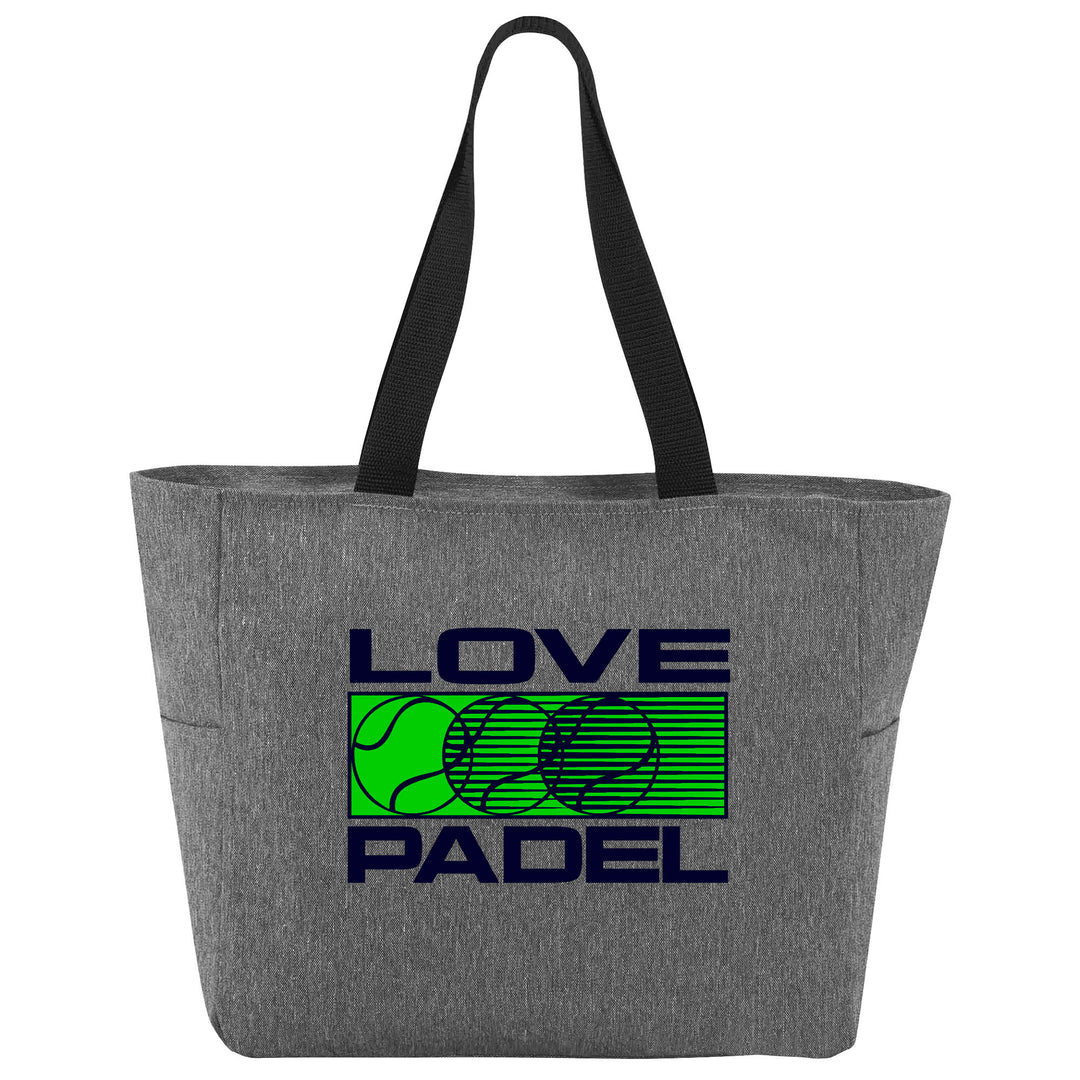 Love Padel Tote Bag