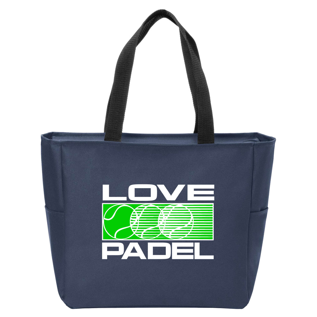 Love Padel Tote Bag