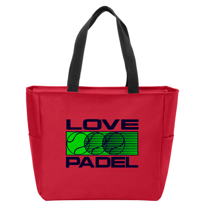 Love Padel Tote Bag