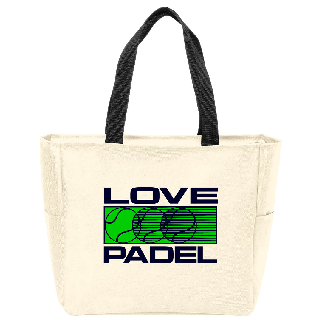 Love Padel Tote Bag