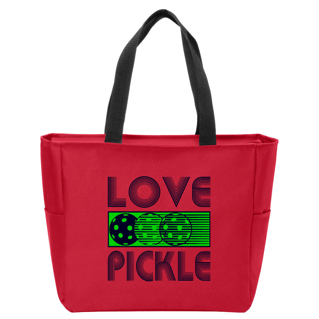 Love Pickleball Tote Bag