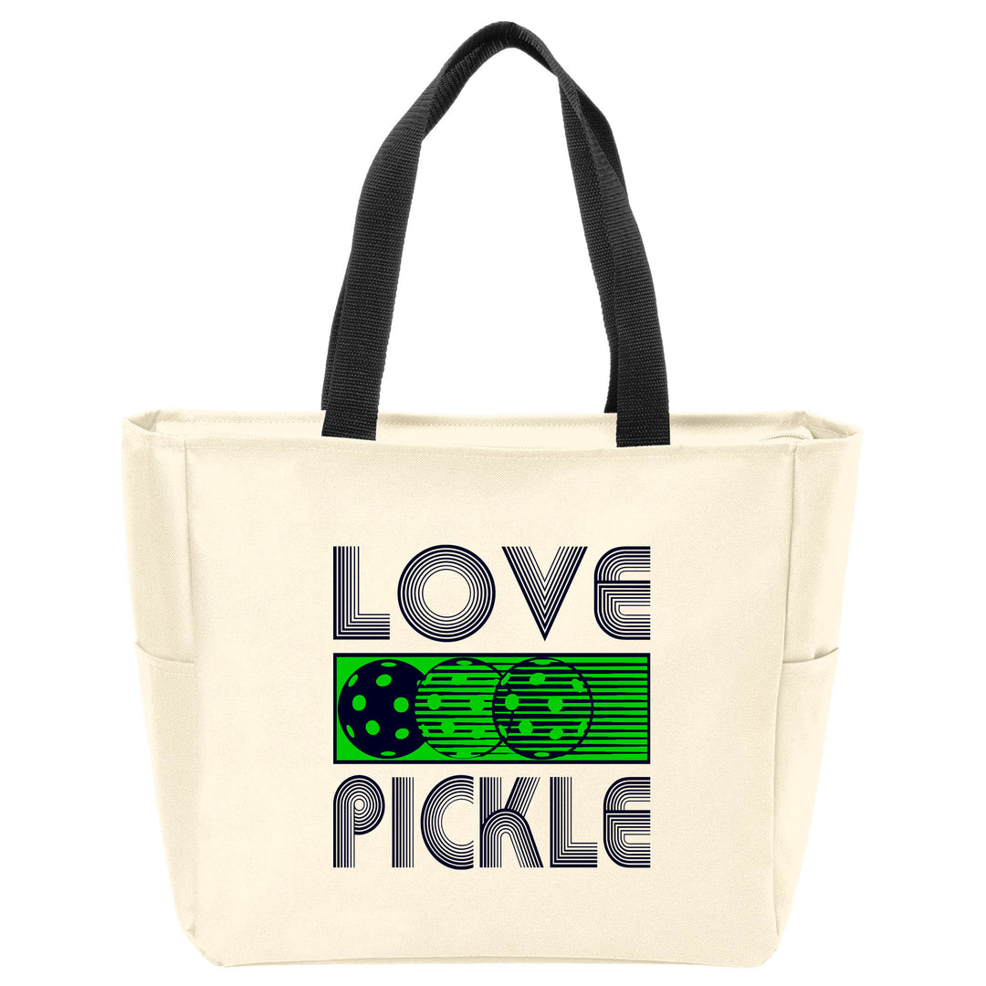 Love Pickleball Tote Bag