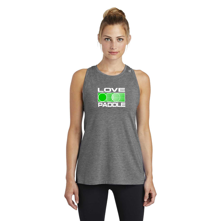 Love Platform Ladies Moisture Wicking Racerback Tank