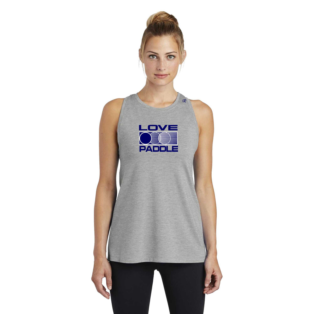 Love Platform Ladies Moisture Wicking Racerback Tank