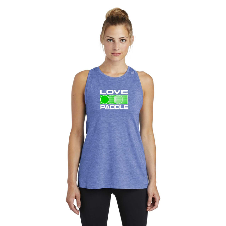 Love Platform Ladies Moisture Wicking Racerback Tank