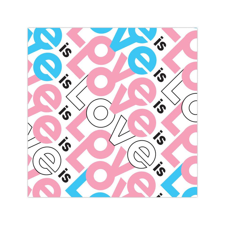 Love 2020 Pride - 4"x4" Vinyl Stickers