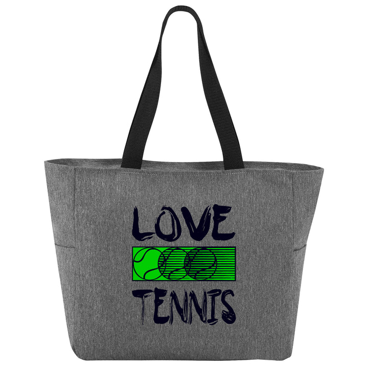 Love Tennis Tote Bag