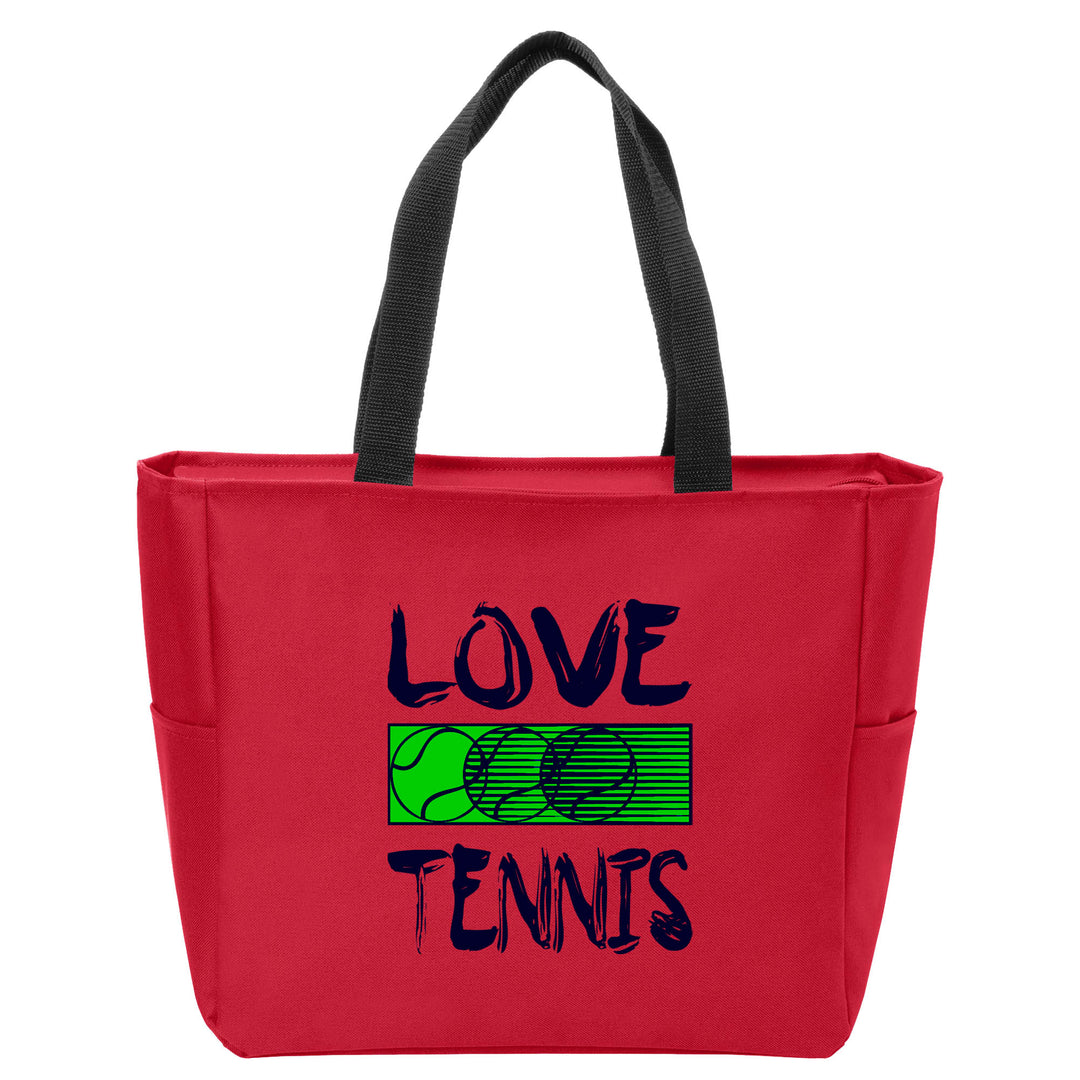 Love Tennis Tote Bag