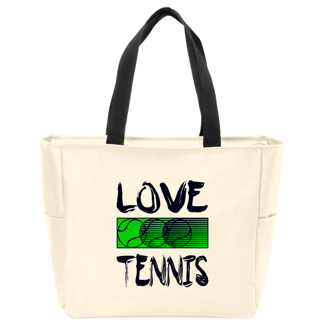 Love Tennis Tote Bag