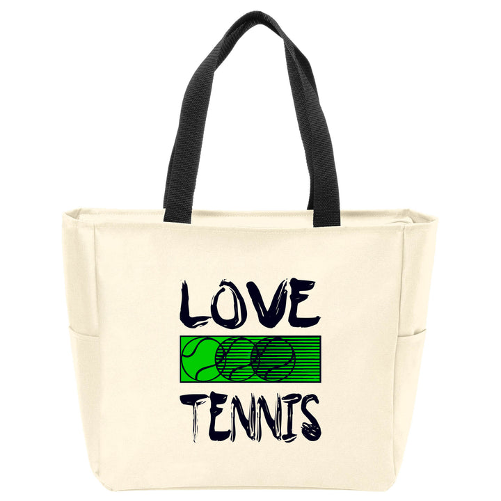 Love Tennis Tote Bag