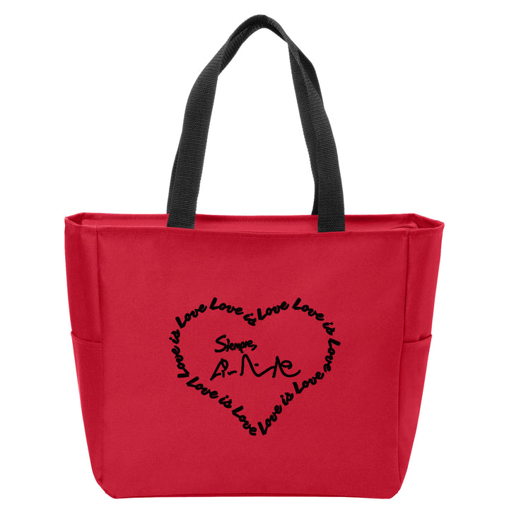 Lin-Manuel Heart Tote Bag