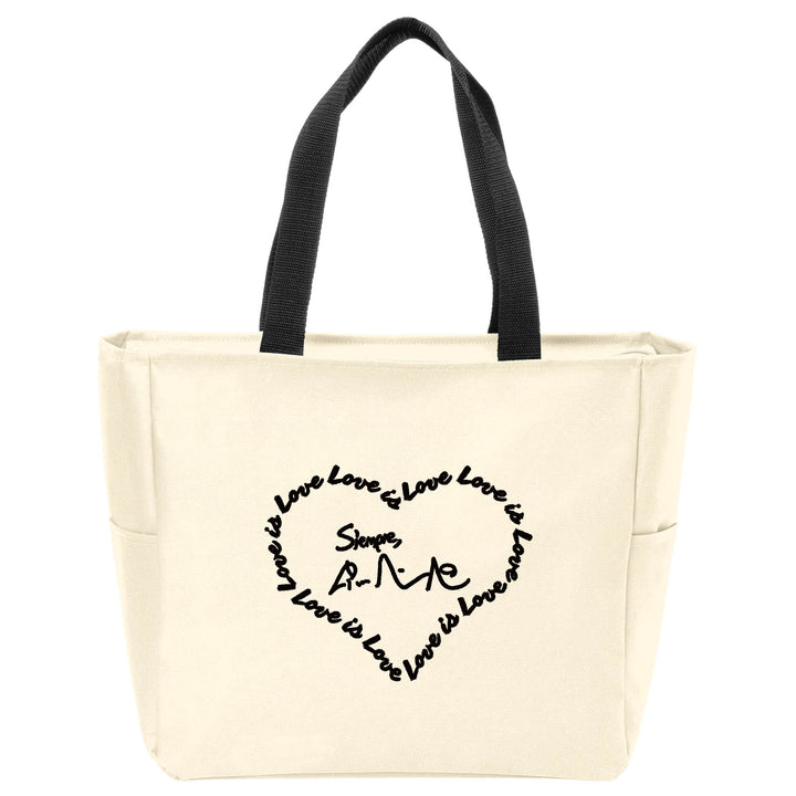 Lin-Manuel Heart Tote Bag
