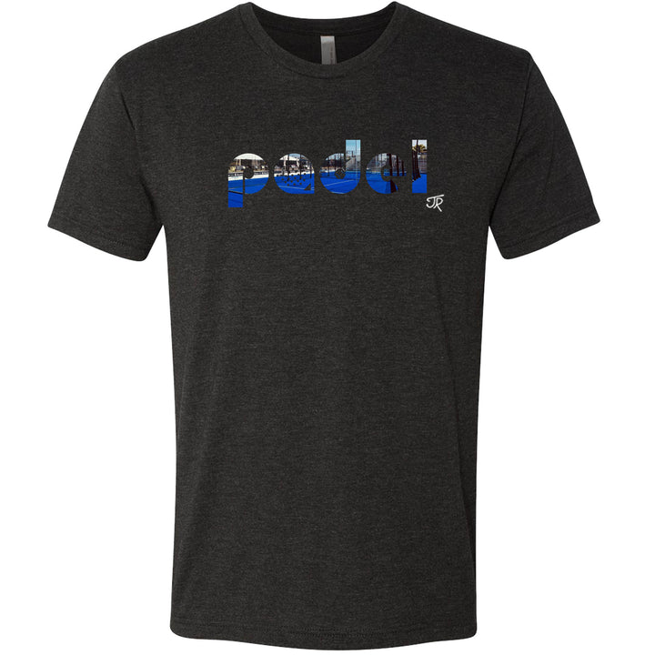 Padel Court Love Unisex Tri-Blend Crew