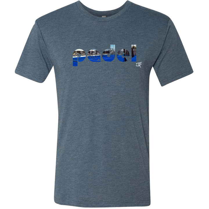 Padel Court Love Unisex Tri-Blend Crew