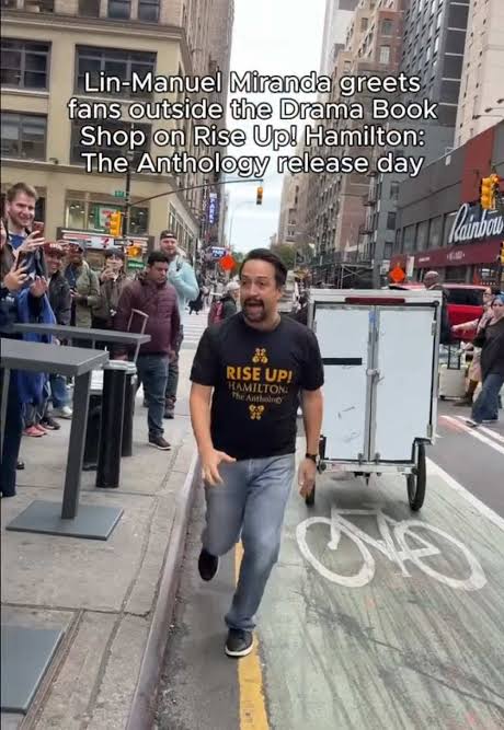 Hamilton Rise Up Anthology Unisex Crew