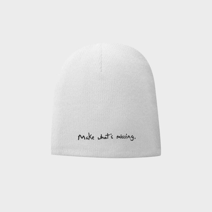 Make What's Missing Beanies