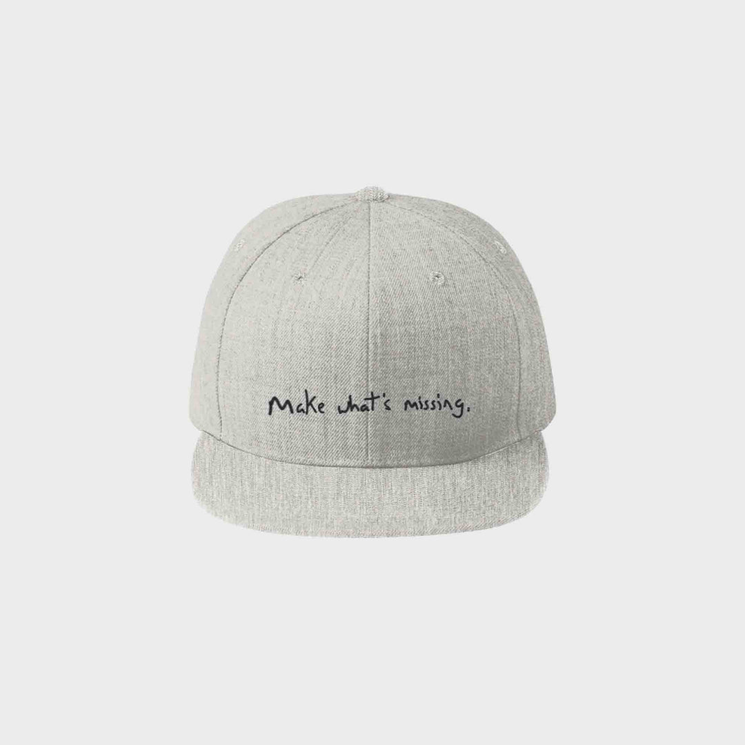 Make What's Missing Flats & Caps
