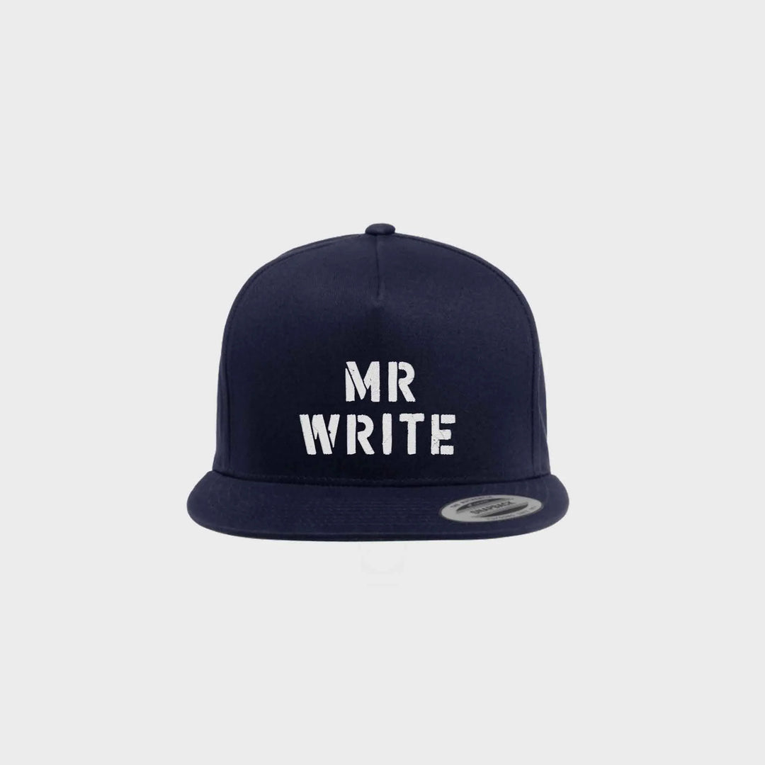 MR. WRITE Flats & Caps