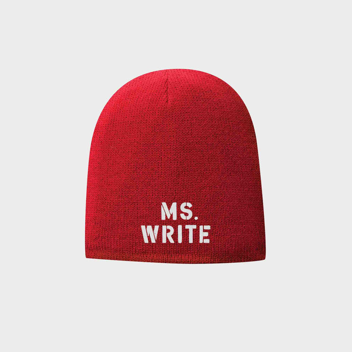 Ms. Write Beanies