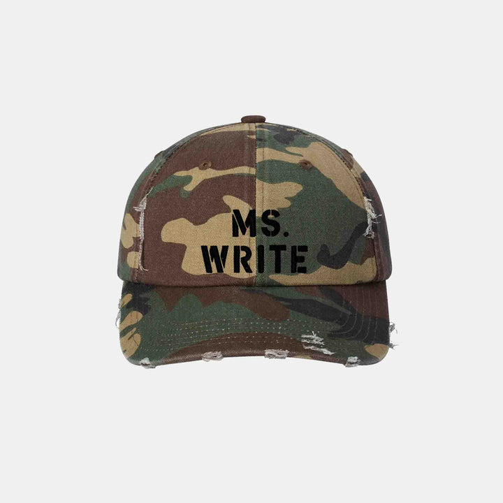 Ms. Write Flats & Caps