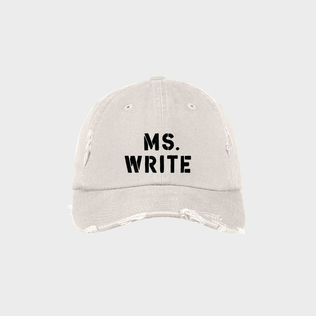Ms. Write Flats & Caps