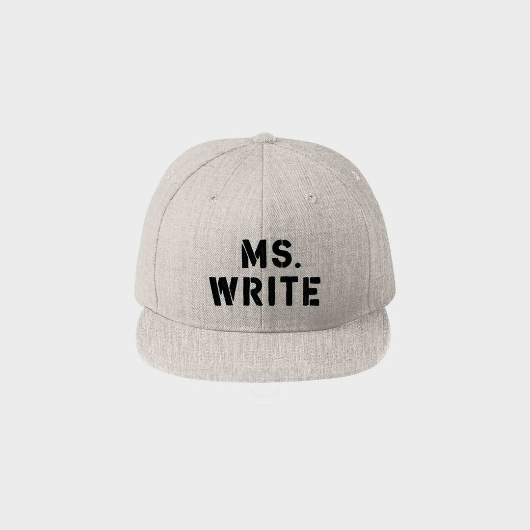 Ms. Write Flats & Caps