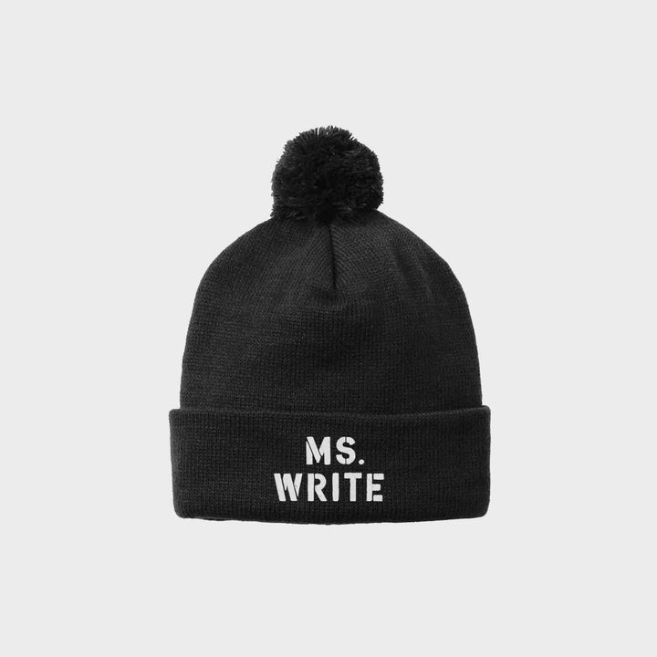 Ms. Write Beanies