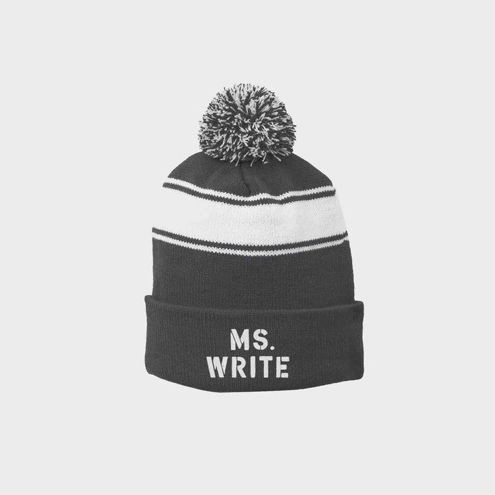 Ms. Write Beanies