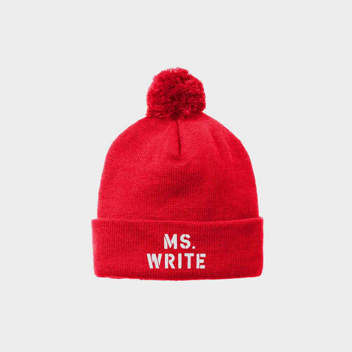 Ms. Write Beanies